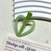 Heart-shaped hair clips, plastic heart-shaped seamless clips, bangs broken hair clips, iron clips details Picture
